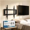 NONE WETECH W5511 Supporto Universale Fisso per TV da Parete per Schermi Piatti di Grandi Dimensioni da 40‑80 Pollici, Max 50KG, VESA 200x200 400x200 300x300 400x400 600x400mm, Supporto da Parete