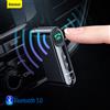 Baseus Car Aux Bluetooth Adapter 3.5mm Jack Audio Bluetooth 5.0 Car Kit ricevitore vivavoce Wireless per trasmettitore di telefono musica