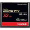 SanDisk 32GB Extreme Pro CF 160MB/s CompactFlash (COMPACT FLASH CARD 32GB - EXTR