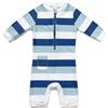 BONVERANO Costume Bagno Bambini UPF 50+ Protezione Solare Maniche Corte Chiusura Zip