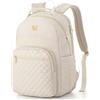 RJEU Zaino da donna con scomparto per laptop, zaino per la scuola con design ergonomico, zaino per viaggi, tempo libero, regali, impermeabile
