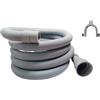 TCHWLGXS Compatibile Con Lavatrice, Kit Tubo Di Scarico 1pz | Include tubo corrugato, adattatore, fascetta.(Outlet Hose-3M)