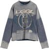 Desigual Cam_Washed Long T-Shirt Uomo (Pacco da 1)