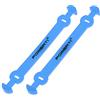 Tdoutop Set di 2 Ammortizzatori di Vibrazioni, Ammortizzatori in Silicone Ad Alte Prestazioni per Accessori per Racchette da Squash, 4 Colori