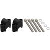 Qianly Riser per Manubrio da 22 Mm Robusto | Alluminio Lavorato CNC, Morsetto Manubrio, Compatto, Accessorio, per