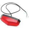 Asyduey Lucile E-Bici A LED Light di Sicurezza Posteriore per la Spia Lampada Posteriore per Bicicletta Elettrica.