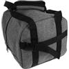 DEARMAMY Borsa da Bowling con Supporto Imbottito per Palla Singola | Poliestere Leggero, Tasche e Maniglia, per Pista e Viaggio, Stile Moderno per Appassionati