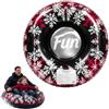 Fidansun Slitte da Neve con Fondo e Maniglie Rinforzato Spessore Extra | Slittino Invernale Galleggiante per Bambini e Adulti per Gite in Famiglia allAperto Vacanze Neve e Sci