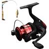 Generic Spin Reel Mini Compact Baitcasting Gear | Mini piccolo mulinello da pesca per Crappie, spigola, trota, tutte le stagioni, pesce gatto, surf, baitcasting