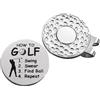 Generic Clip magnetica per marcatore pallina da golf | Marcatori da golf per papà, marito, nonno, uomini, donne, golfisti, compleanni, festa del papà, sport all'aria aperta, hobby