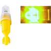 Generic Marine Gear - Lampada localizzatore, colore: Giallo | Design a LED con controllo automatico della luce, corpo compatto per visibilità notturna in barca