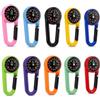 Korechain Set da 10 bussole per bambini, portachiavi con bussola colorata, mini bussola con moschettone, ideali per l'orientamento durante il campeggio, l'orienteering e le tecniche di sopravvivenza, colorate