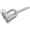 SAFIGLE Gancio in Acciaio Inox per Sacco da Boxe e Sedie Sospese | Argento, Uso Versatile su Veranda e Patio, Resistente alla Ruggine, Installazione Semplice, Alta Portata