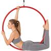 Generico Cerchio Aereo Attrezzatura da Danza con capacità di Carico 227 kg | Cerchio Aereo Monopunto per Acrobatica e Yoga 85 cm 90 cm per Palestra Domestica, Pratica, Allenamento, Principianti e Danza
