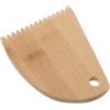 Beatifufu Pettine per Cera Tavola da Surf in Legno, Portatile, 3,9x2,9 Pollici | Raschietto per Manutenzione, Presa Ergonomica e Resistenza All'usura, Colore Kaki, per Surfiste e Surfisti