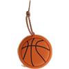 DIYEAH Mini custodia per auricolari da basket, custodia per auricolari | Porta auricolari con design a tema basket, pratico contenitore per auricolari, monete, chiavi, accessorio per sportivi.