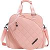 Tdoutop Borsa Tennis Borsa Sportiva Borsa Da Ginnastica Borsa Porta Racchetta Fondo con Piedini Tracolla Regolabile Tessuto Composito Adatta per Adulti Viaggi
