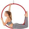 Generico Set Cerchio Aereo Attrezzatura da Danza con Capacità di Carico 227 kg | Cerchio Aereo Monopunto per Acrobatica e Yoga 85 cm 90 cm per Palestra Domestica, Pratica, Allenamento, Principianti e Danza