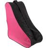 JOINPAYA Borsa per Pattini a Rotelle a Tre Strati, Pratica e Capiente | Nylon Resistente, Uso Esterno, Semplice e Moda, per Donne, Colore Nero Rosa