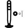 Toyvian Clip per Barca in Gomma 2 Fori, Fissaggio per Kayak e Yacht | Montaggio Semplice a Vite, Nero, per Uso in Kayak, Accessorio Nautico per Scaletta e Fissaggio Stabile