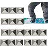Generic Tappetino antiscivolo per snowboard con impugnatura 18 pezzi pentacolo | Tappetino Posteriore Snowboard Per Presa Extra E Stabilità Per Gli Sport Invernali Allenamento Di Montagna Ed Esercizio In