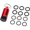 Tdoutop 1 Pezzo Mini Serbatoio Subacqueo Portachiavi Compreso Kit Anelli Pick Ottone Adatto a Immersione attività Acquatica Subacquei Regalo per Amici