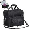 Generico Bowling Tote Bag - Twin Cradle Base, Ball Carrier Sack, Compartment Pa | Double Bowling Tote With Ball HoldersBowling Tote B Tournament Practice Travel Storage Casual Play Outdoor Sport Trips Events