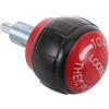 FRCOLOR Perno a Molla per Cyclette, Rotazione Rapida 16x26 MM Rosso Ferro | Ricambio per Bici Fitness, Installazione Semplice e Regolazione Facile, Compatibile Attrezzi e Sicuro