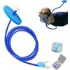 Generic Respiratore a secco completo per snorkeling, attrezzatura lunga con tappi | Apparecchio lungo con tappi per le orecchie e clip per naso per spiaggia e piscina, lake fiume subacqueo allenamento nuoto