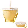 Generic Bicchiere pieghevole per bevande pieghevole | Tazza d'acqua che va bene in lavastoviglie per donne e uomini all'aperto bere acqua viaggi campeggio
