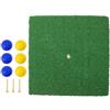 CALLARON Tappetino da Colpo Golf con Palline e Tee, Pp, Antiscivolo | Uso Outdoor e Allenamento, Design Ispessito, Base Stabile, Riduce L'usura su Terreno e Bastoni