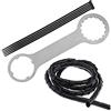 Create idea Strumenti per chiave di installazione per bicicletta elettrica compatibile con Bafang/8Fun BBS01 BBS02 BBSHD protezione filo chiave in acciaio inossidabile e attacchi