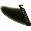 BESTOMZ Pinna da Surf Staccabile in PVC Nera per Tavola SUP | Controllo e Stabilità, Installazione Rapida, Forma Grande a Pesce, per Tavola da Surf e Paddle Board