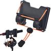 Generic Clip multiuso leggere antiscivolo per la pesca | Porta canna da pesca da pesca adatto per fucile esche da giardino all'aperto kayak acqua salata costa laghi e fiumi