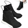 Generico Copriscarpe Bici Riscaldati 3 Livelli Riscaldati 3 Livelli Antivento | Soprascarpe Ciclismo Per Guida Invernale Freddo Outdoor Moto Uomo Donna