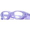 Generic Set di occhialini da nuoto con cuffia da nuoto, montatura grande, in silicone PC, unisex, regolabili, per nuoto, surf, drifting, snorkeling