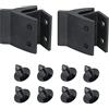 Asyduey 103677101 Clip di Fissaggio per Parabrezza per Carrello da Golf per Auto Club Precedent Fit per Tubo da 1 X 1 Pollice di da Golf, 103677101