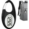 Générique Step Tracker Accurate - Digital Semplice Portatile Equipment | Accurate Step Tracker With Carabiner 6,8 x 3,5 x 1,3 cfor Running Fitness Exercise Health Activity Hiking Jogging Training