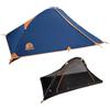 Underwood Aggregator Tenda 1 persona ultraleggera, monopalo impermeabile compatta per trekking (senza bastoncini)