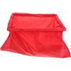 HEMOTON Borsa per Piastra di Copertura per Kayak Marino Rossa in ABS | Chiusura Sicura, Mantiene gli Oggetti Asciutti, Installazione Semplice, per Canoa e Copertura Ponte