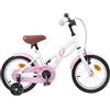 TEKGHUT Bicicletta da 12 pollici, blu cielo, 2-4 anni