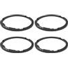 OTOTEC 4 Pezzi Distanziali Per Cassetta Bici Da 1,8 Mm Compatibili Con Corpo Ruota Libera Shimano HG A 11 Velocità