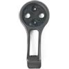 QuivyLivy Supporto per computer da bici per manubrio XxX | Nylon Contachilometri GPS Staffa Per Garmin per Bryton per Cateye, Qualit Nero Ciclismo Accessorio Con Luce Base