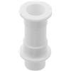 POPETPOP Raccordo Passante Marino a Barbiglio in Nylon Bianco per Barche | Compatto per Impianto di Drenaggio, Installazione Semplice, Resistenza alla Corrosione, per Pontoni