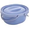 Abaodam WC Portatile da Campeggio con Coperchio, Secchio Spesso per Adulti | Pvc, Doppio Manico, Facile da Pulire e Riduce gli Odori, Uso Casa e Outdoor