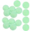 YARNOW 15 Pezzi Palline da Ping Pong Luminose in PP 40mm per Gioco Notturno | Bianco, Fluorescente, per Partite di Tennis Tavolo e Glow Pong, Pratica Esterna, Sostituzione Rapida