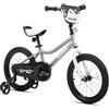 JOYSTAR KEANO Lexicon, bicicletta per bambini da 16 pollici per ragazzi e ragazze dai 5 ai 7 anni, biciclette per bambini da 16 pollici con rotelle, argento