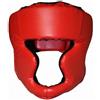 KiBcsLic Paratesta Imbottito da Pugilato Regolabile Casco Aperto da Combattimento Leggero Copricapo Pugilato per Giovani