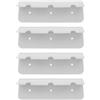 CIYODO 4 Pezzi Gancio per Sedile Kayak in PVC Clip, Montaggio Rapido | Attività in Acqua e Navigazione, Distacco Semplice, Sicurezza Migliorata, Adatto a Sedile, PVC