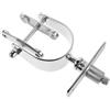 GRIRIW Presa per Scalmo da Barca in Acciaio Inox 50mm Argento | Installazione Rapida, Posizione del Timone Regolabile, Resistenza alla Corrosione, per Kayak e Scialuppe